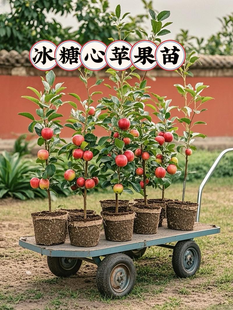 如何种出树上又大又红的苹果:果苗选购与种植全攻略 嫁接苗比实生苗早结果2-3年