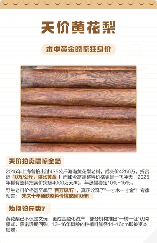 十年黄花梨多少钱一颗?2024年价格区间与影响因素全解析 十年黄花梨价格影响因素汇总表