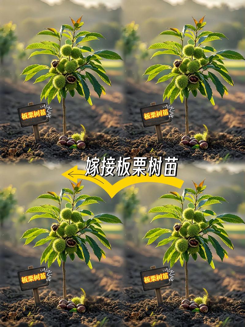 板栗种出来的苗能结果吗?实生苗与嫁接苗结果年限与产量全对比 选购板栗苗:嫁接口、根系、苗龄三重标准