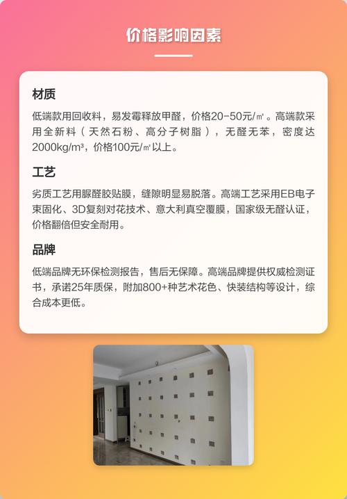 木质墙板多少钱一平方?2025年最新价格参考及五大影响因素详解 购买数量与渠道(批发 vs 零售)
