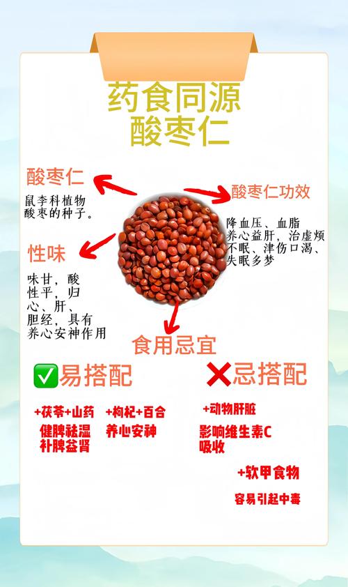 酸枣仁的作用与功效:安神助眠的“东方睡果”? 酸枣仁的作用与功效:安神助眠的“东方睡果”?