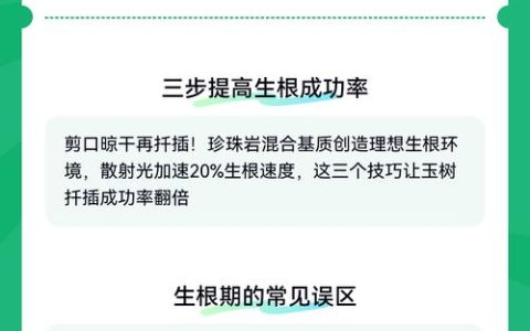 玉树插枝多久能生根？水培土培生根时间与养护全攻略