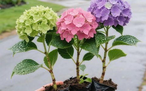 绣球花怎么开放？从调色到修剪的完整开花指南
