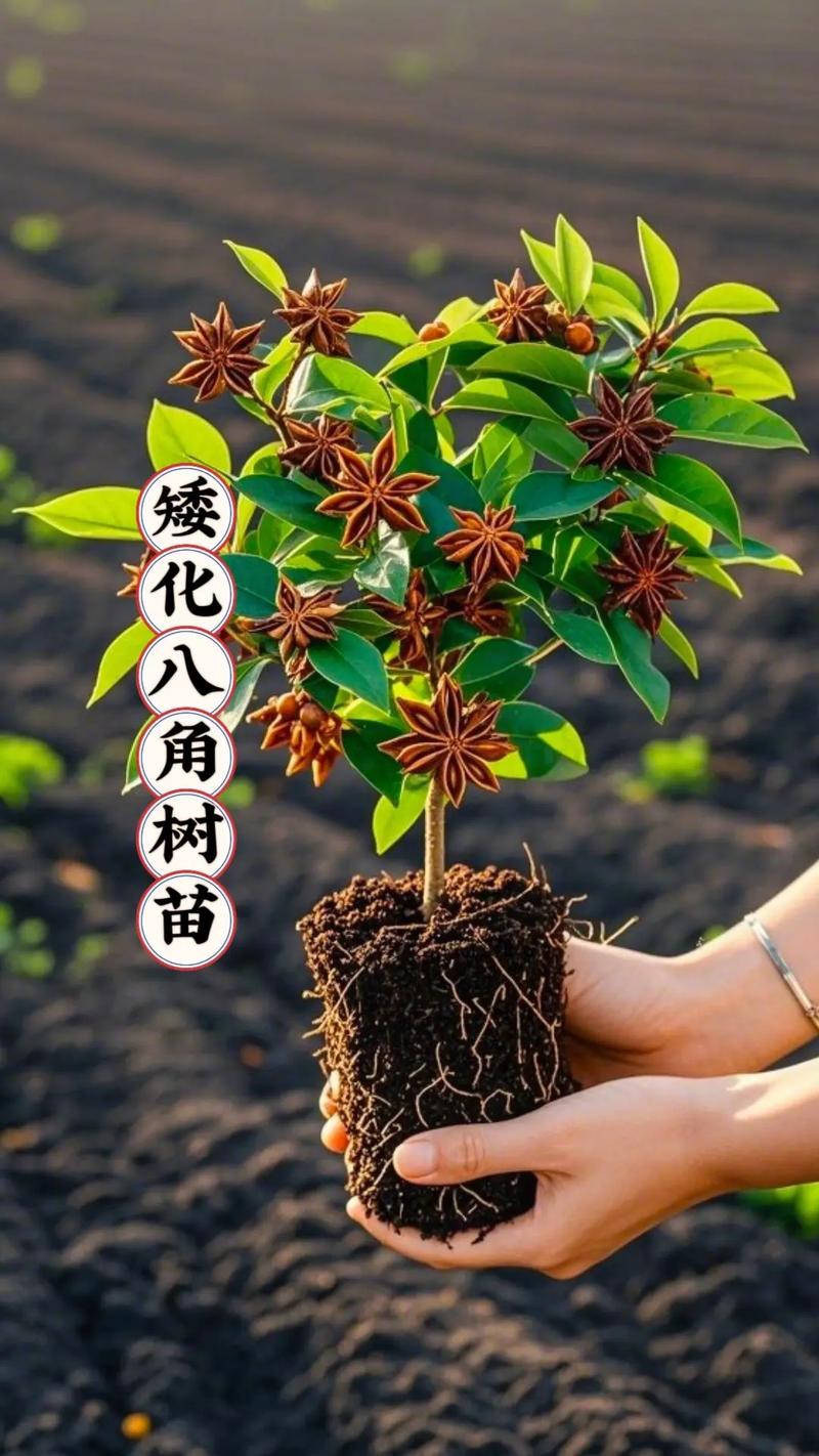 八角树嫁接技术全流程:从砧木选择到成活管理的关键参数 五、幼苗管理指南与移栽决策