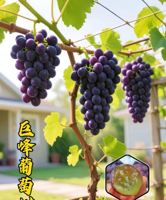 葡萄苗哪个好？2026年巨峰、阳光玫瑰、夏黑葡萄苗三维对比与选购指南