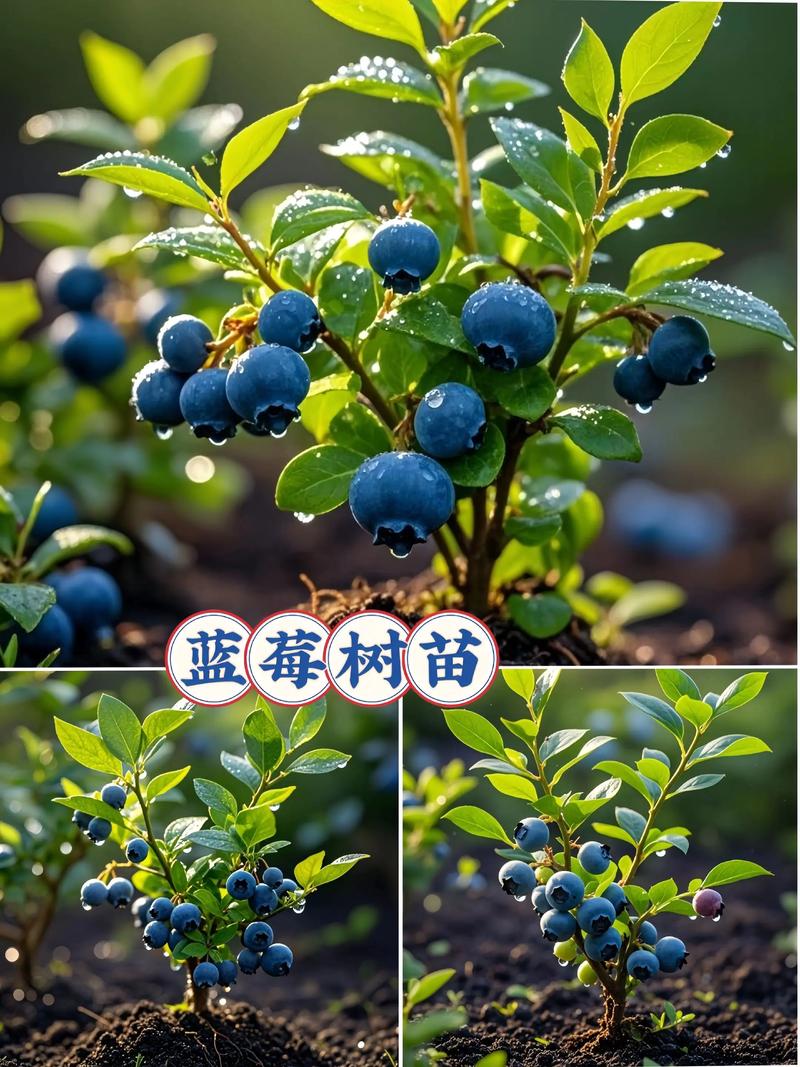 蓝莓什么品种适合南方种植?4大高产品种对比指南 品种对比一览表