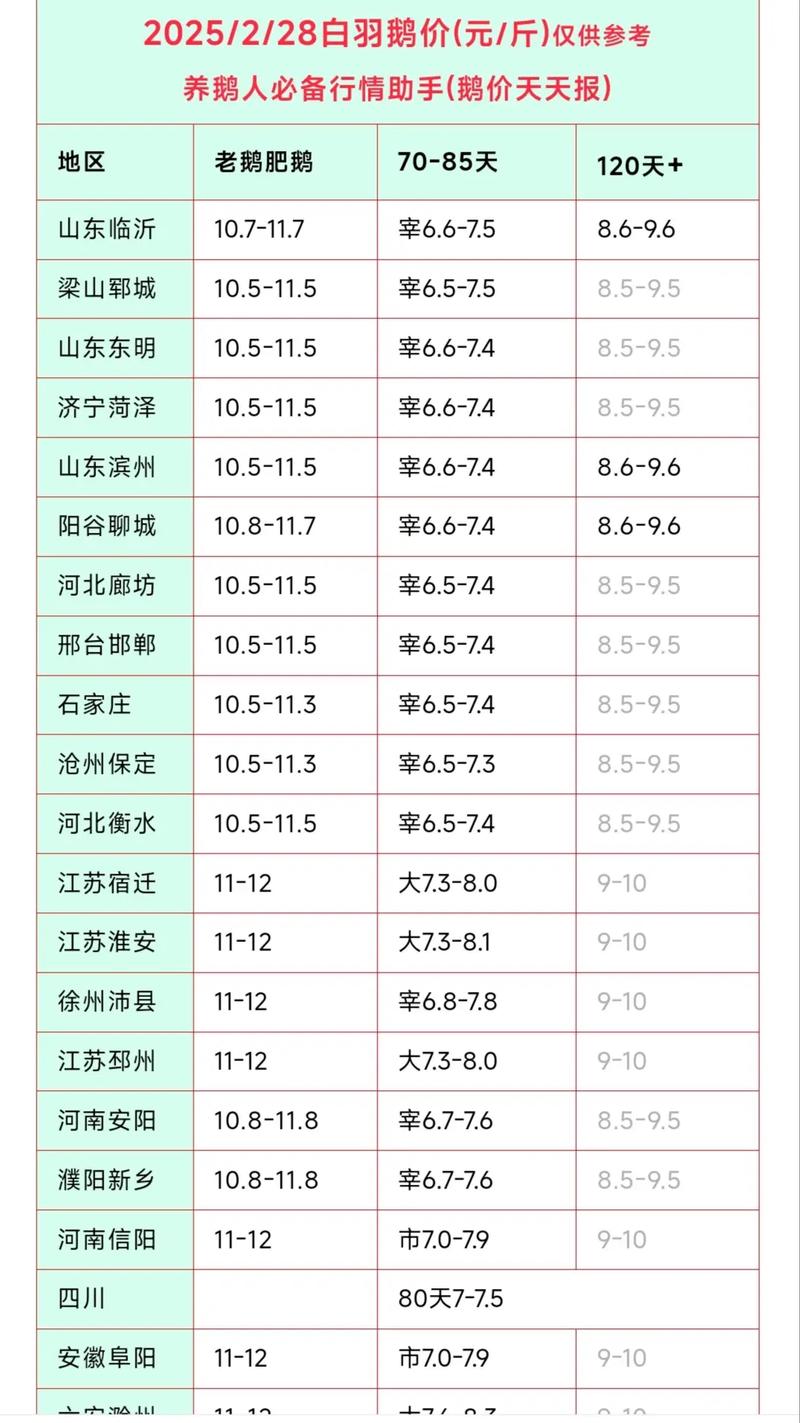 鹅苗现在什么价格?2025年最新市场报价与五大影响因素分析 一对一专属询价指南