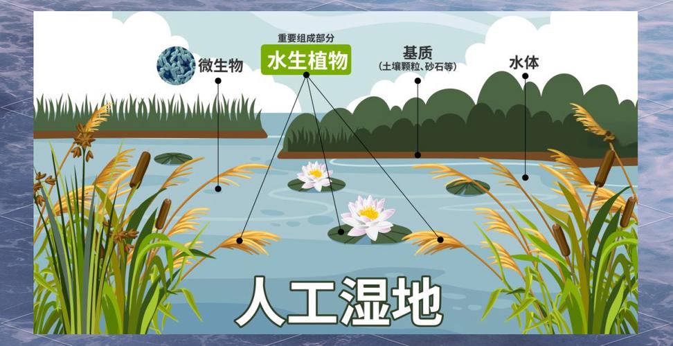 景观配置与池塘河道应用