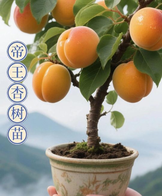 杏树可以种在花盆里吗？按这套方法盆栽杏树，第3年就能挂果