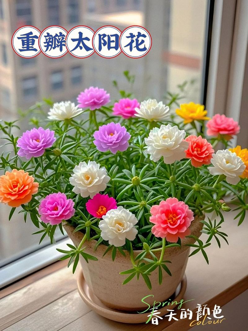 重瓣太阳花怎么留种子?从授粉到采收的完整指南 种子成熟与采收指南