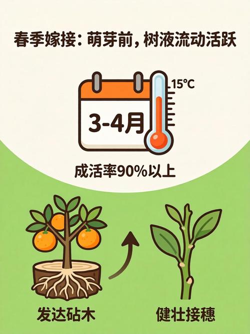 什么时候嫁接桔子树最好?掌握最佳时间与关键技术 三、成活率四大影响因素与预防