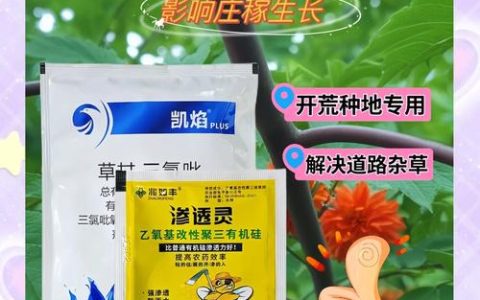 草甘三氯吡除草剂除什么草？高效灭草方案全解析