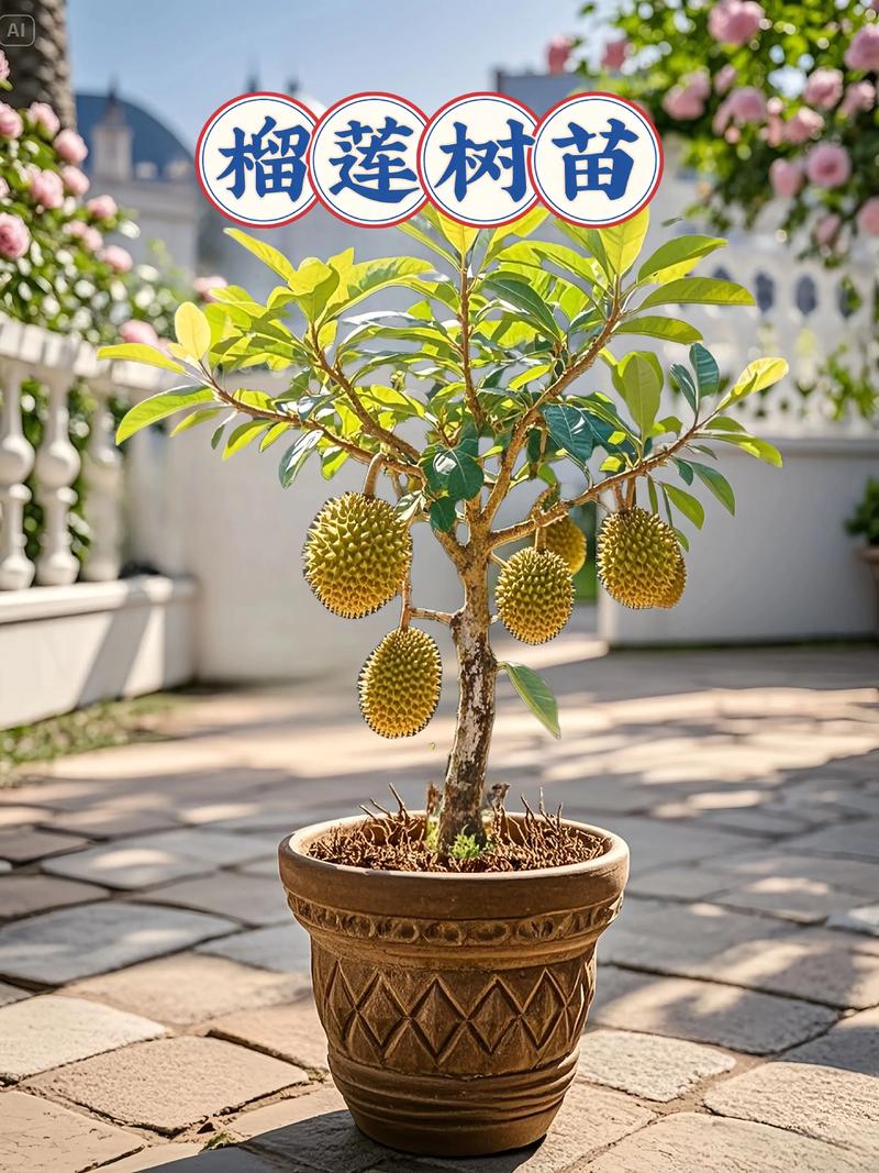榴莲怎么种植盆栽:家庭盆栽榴莲完整操作指南 五、浇定根水