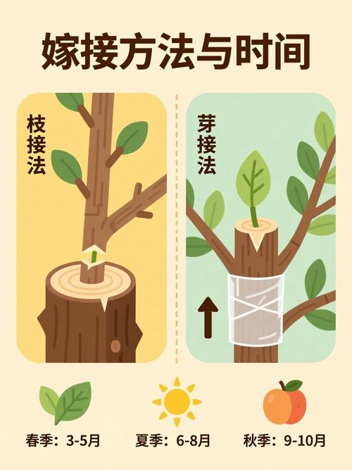 核心操作步骤：劈接法（成活率最高，适合家庭与苗圃）