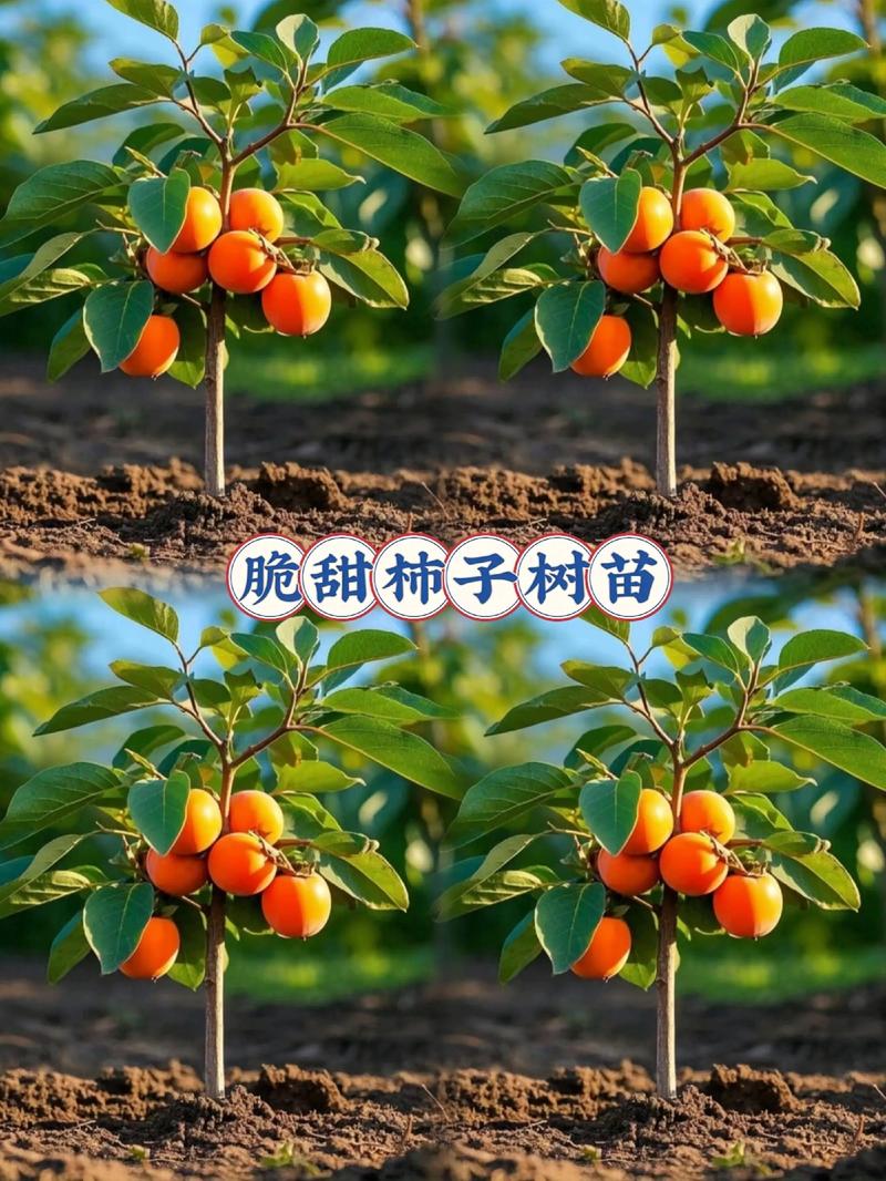 柿子怎么种植?从选苗到成活的7步全攻略 浇定根水:栽完一株立即浇透,水量为穴径的2-3倍