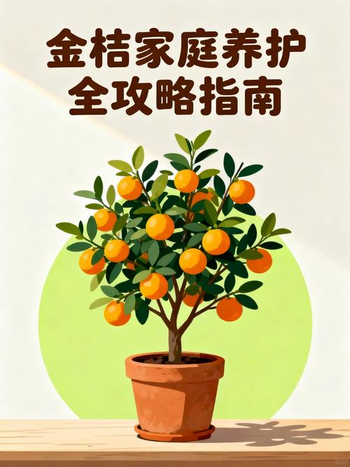 种金桔需要什么肥料比较好?家庭盆栽金桔全年养护指南 光照:充足直射光,夏季中午适当遮阴