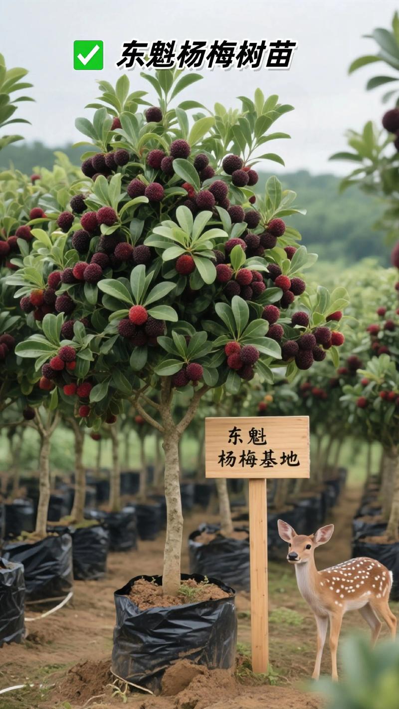 杨梅树苗种植方法:7步实操指南确保高成活率 杨梅树苗种植方法:7步实操指南确保高成活率