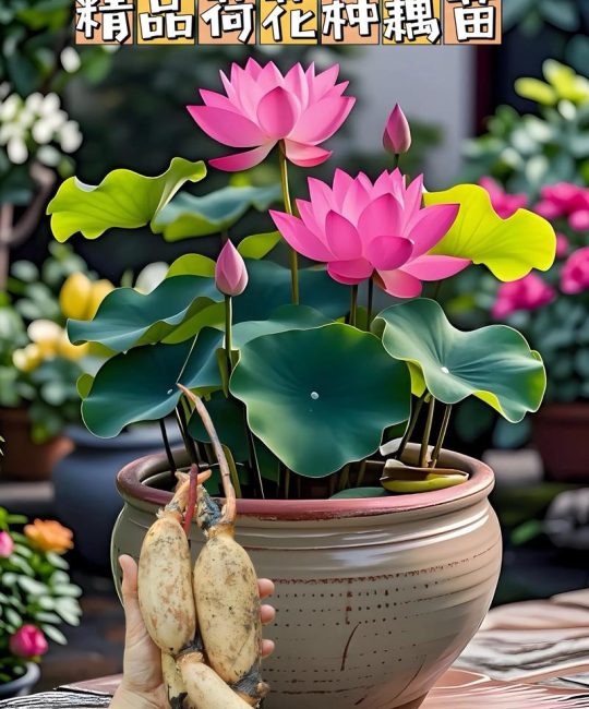 怎么在家里养荷花：从容器选择到越冬管理的完整指南