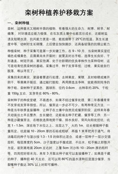 栾树价格全解析:规格、产地、季节与移栽成本指南 价格快速参考