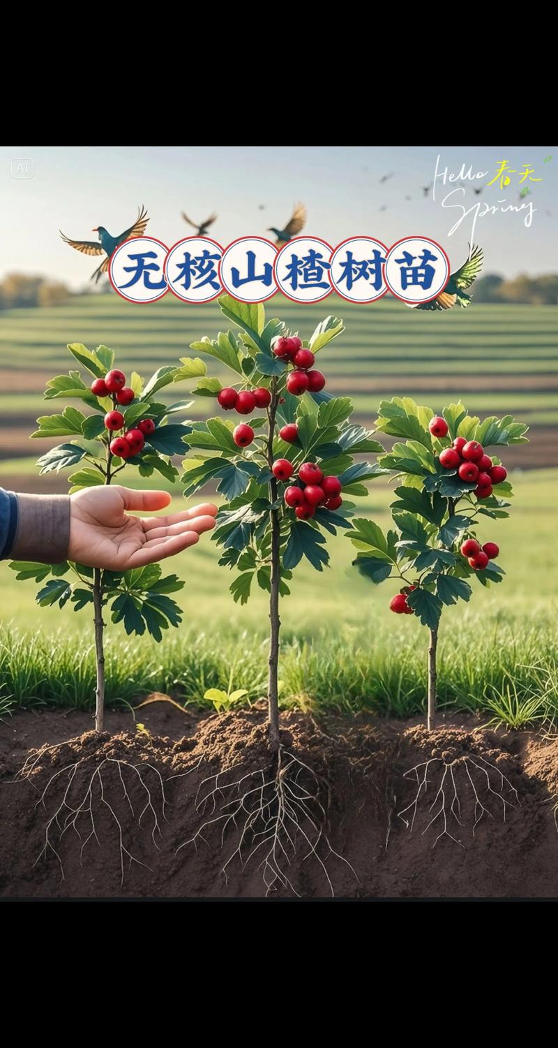 山楂树叶子识别与优质苗木选购全攻略 定植后第3年挂果,第6年进入盛果期