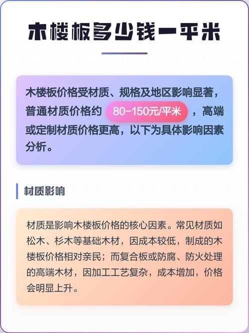 木楼板价格多少钱一平方 运输因素:物流成本占比10%-30%
