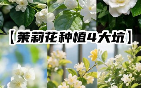 茉莉花好种吗？一篇讲透茉莉花的养护秘诀