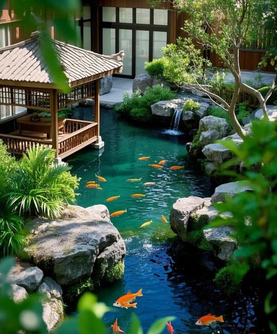 鱼池边适合栽什么植物？打造生态与美观兼具的庭院水景