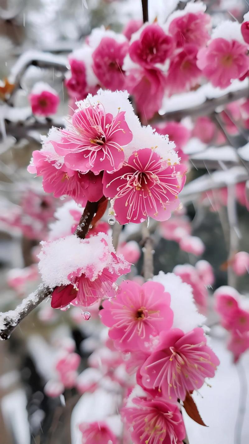 一、梅花的花期：从腊月到早春
