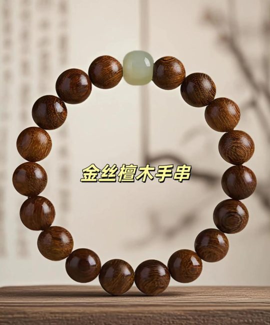 金丝檀木手串值钱吗？2026年最新价格与鉴别指南