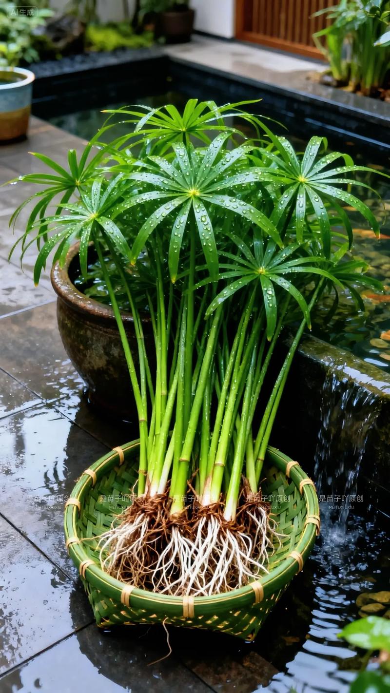 风车草是水生植物吗?——挺水习性、种植参数与全周期养护指南 种植操作步骤