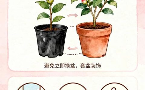 刚买回来的茶花叶子干了怎么办？先别急着浇水，按这四步排查