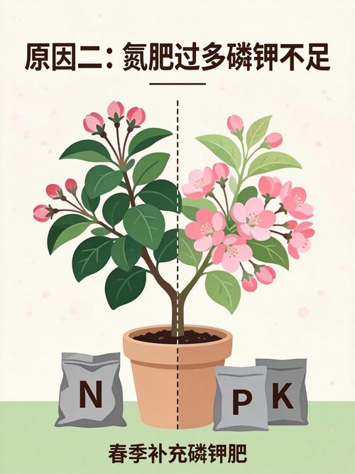 海棠只长叶子不开花?4步排查与补救指南 常见误区与预防