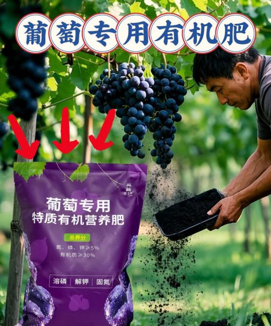 葡萄树施肥的核心原则是“因树制宜、看物候期分阶段补给”
