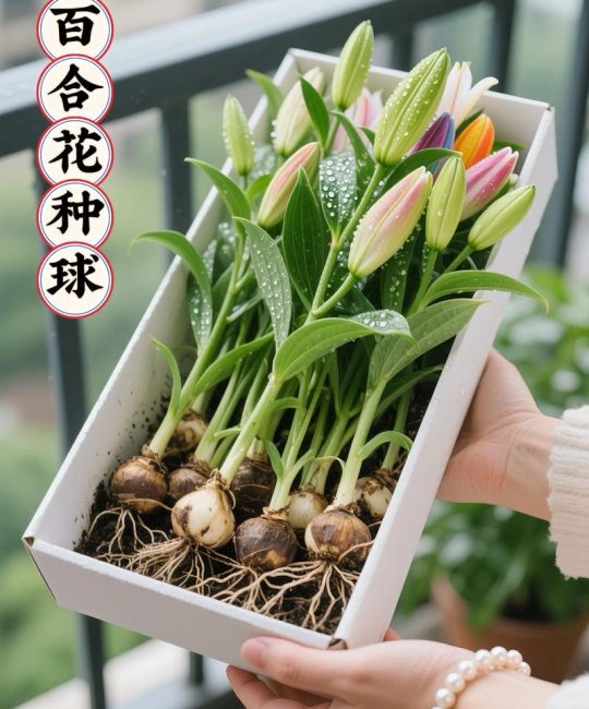 如何种百合花种球盆栽？零基础也能照做的实操指南