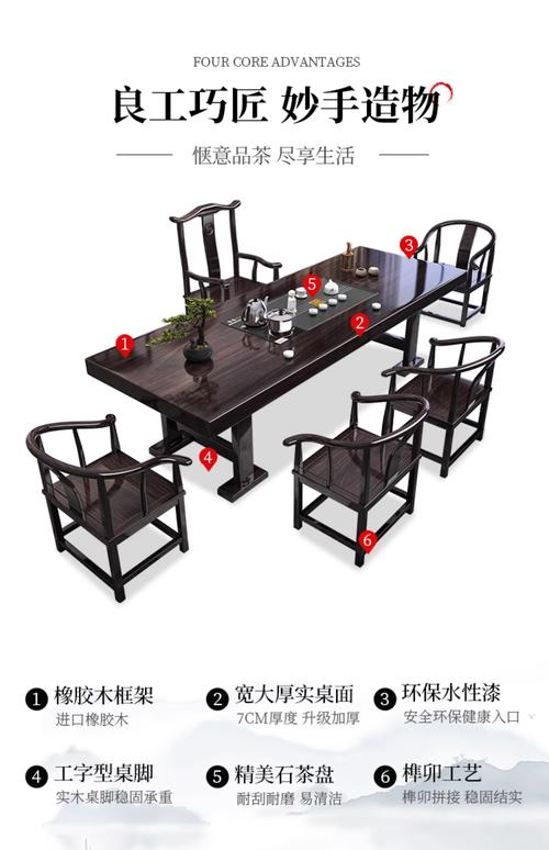 实木茶桌价格一般多少?2025年茶室盆景参考价 规格对价格的影响