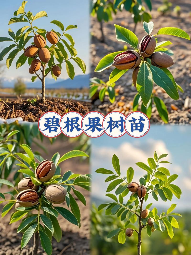 碧根果是巴旦木吗?揭开两种坚果的真相与园艺种植要点 形态特征与口感:细微之处见差异