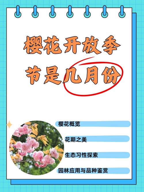 樱花季节是哪个月?园艺专家详解樱花花期与种植技巧 樱花季节的通用认知:3-4月是主流