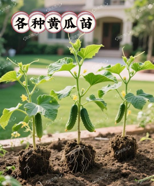 黄瓜苗怎么打叉？记住这几点，黄瓜结得多又直