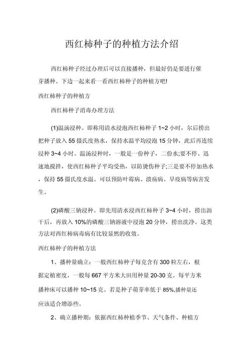 番茄如何传播种子:从采收到播种的完整指南 二、土壤环境:育苗基质配制标准