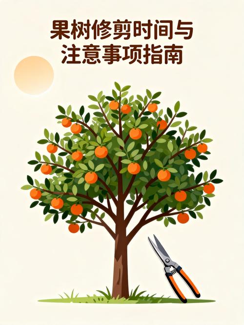 现在可以修剪果树吗?冬季修剪黄金期判断与操作全指南 常绿果树的修剪应避开冬春低温期