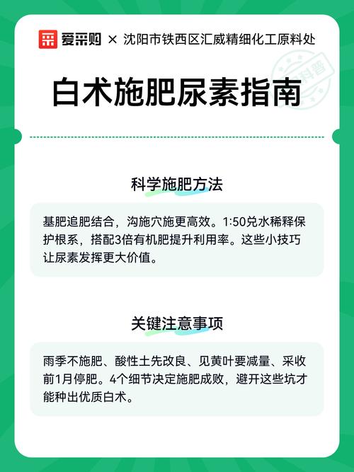 种植白术用什么肥料?从基肥到追肥的完整施肥指南 五、浇定根水与肥料稀释
