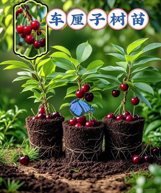 樱桃树的树语是什么：纯洁爱情与生命绚烂的象征