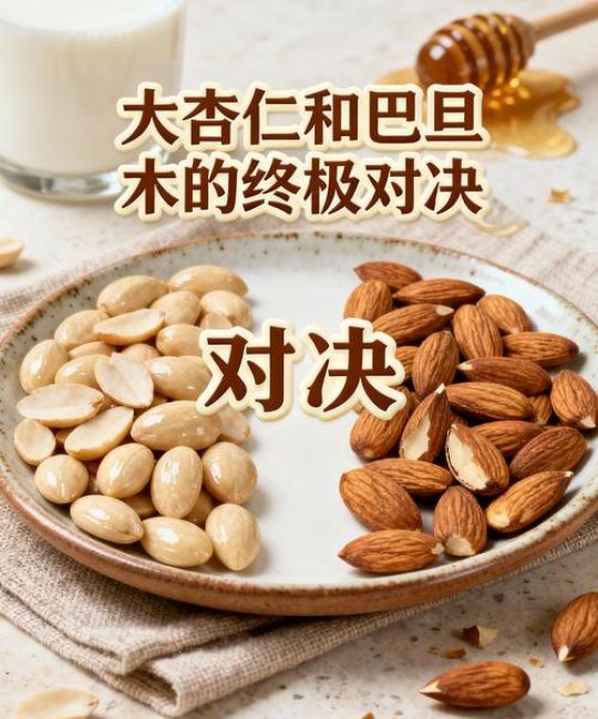 大杏仁和巴旦木的区别：植物学上是同一种，但食用安全性大不同