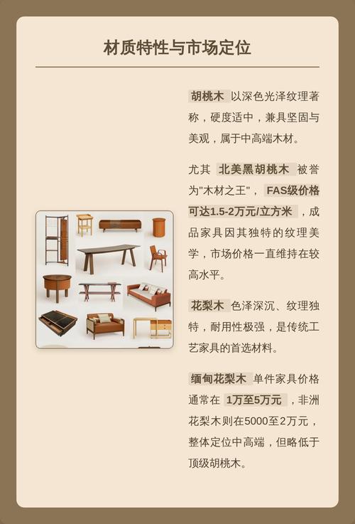 花梨与胡桃木谁更值钱?从园艺种植到木材价值全解析 结语