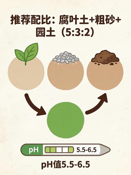 盆栽茶花用什么土?科学配比与养护全攻略 上盆操作3步走(基于配方一示范)