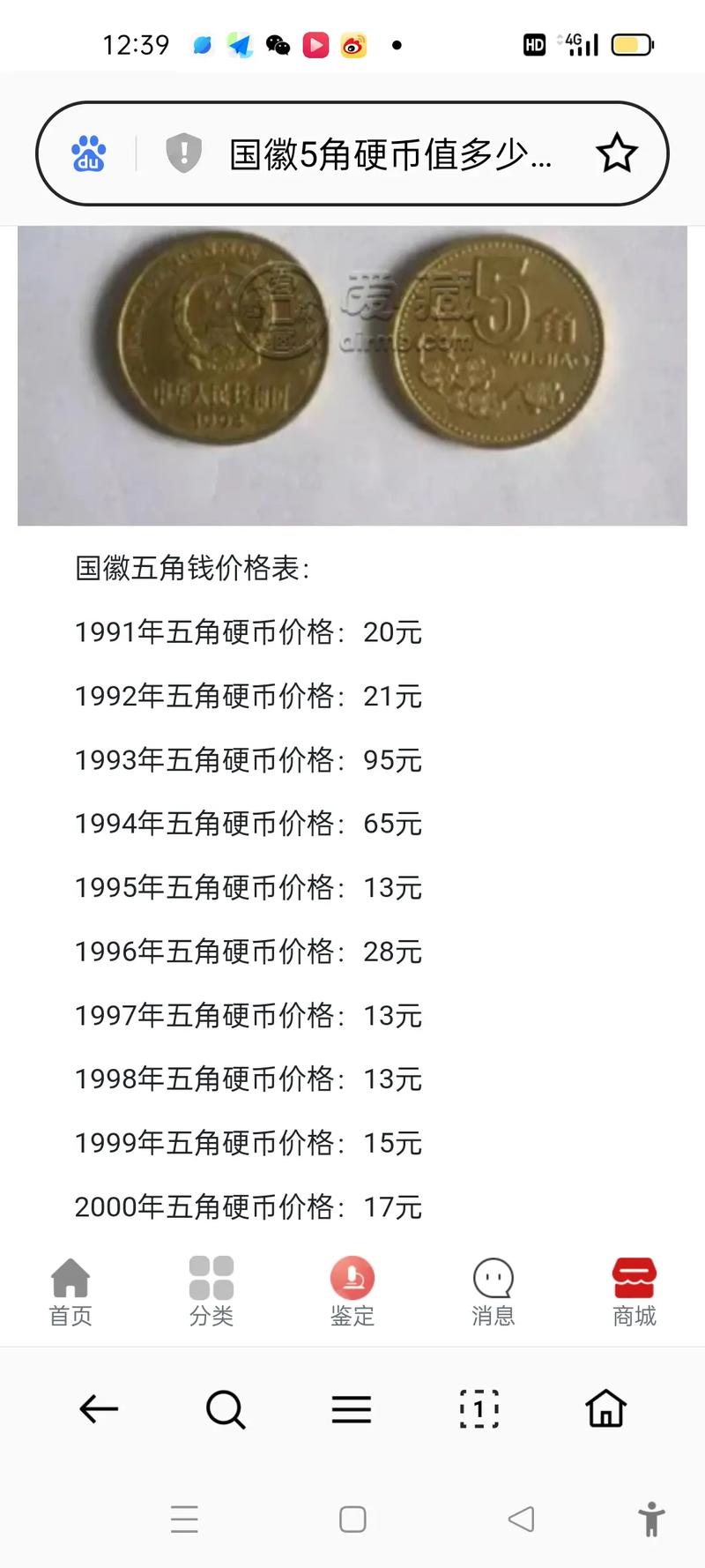 2001年五角梅花硬币值多少钱?2025年最新价格参考及五大影响因素 四、数量(存世量与发行量)——长期稀缺性