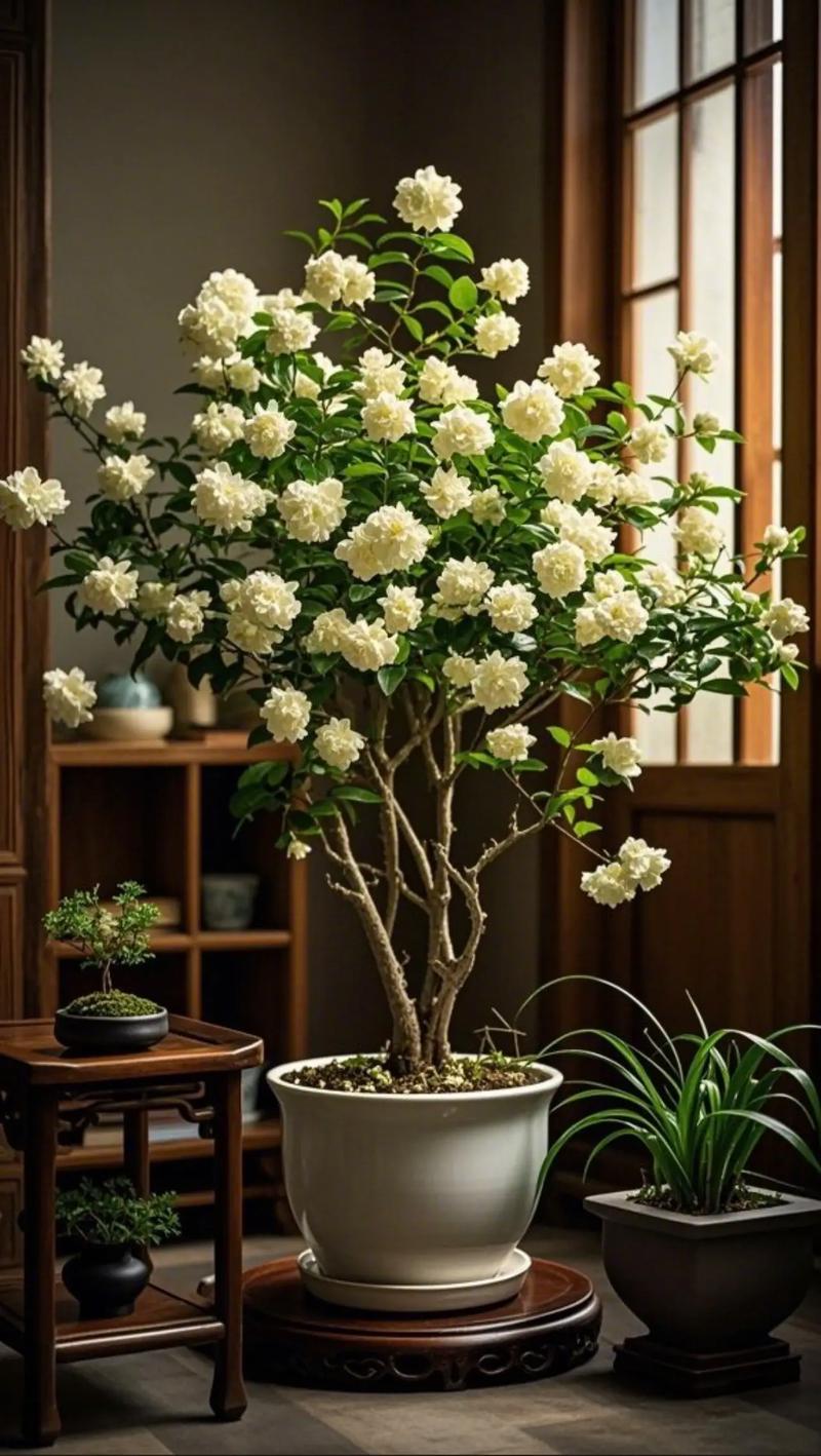 茉莉花能养成树吗?掌握这5个关键技巧,轻松打造芬芳小树 第四步:养护是树形的保障