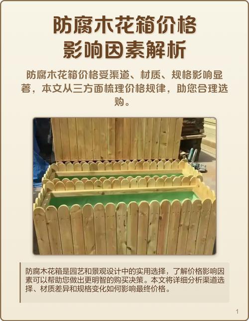 防腐木成品花箱多少钱?价格快速参考与影响因素详解 价格影响因素综合对比表