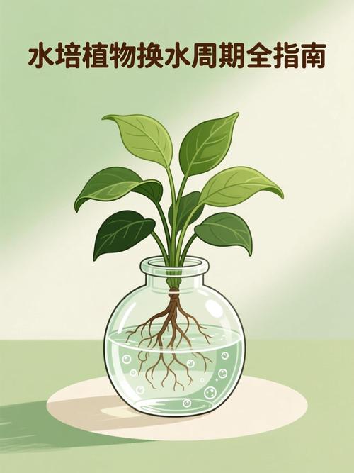 水培植物需要换水吗?换水频率与养护指南 四项常见操作错误
