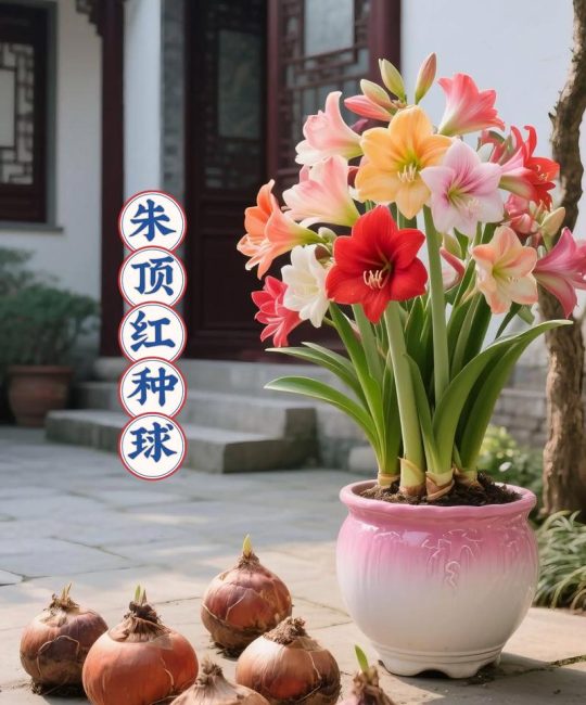 朱顶红怎么养球越来越大？家庭养护全攻略